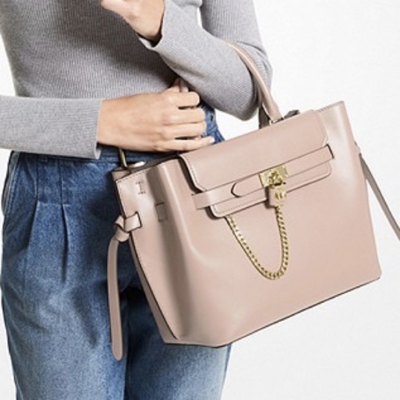 Michael Kors Hamilton Legacy LG Belted Satchel - Picture 10 of 11